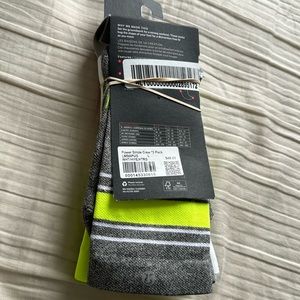 Power stride crew socks 3 pack